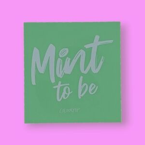 Colourpop Mint To Be Eyeshadow Palette